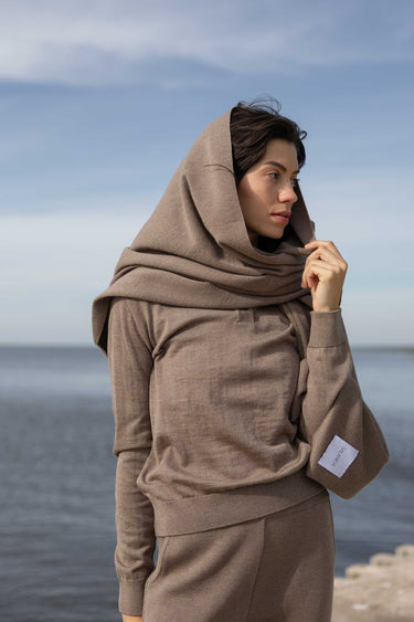 Via 100% Meriino Sall Taupe