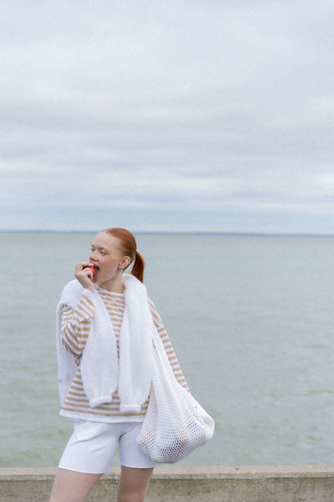 Mare 100% linane suve-kott Valge