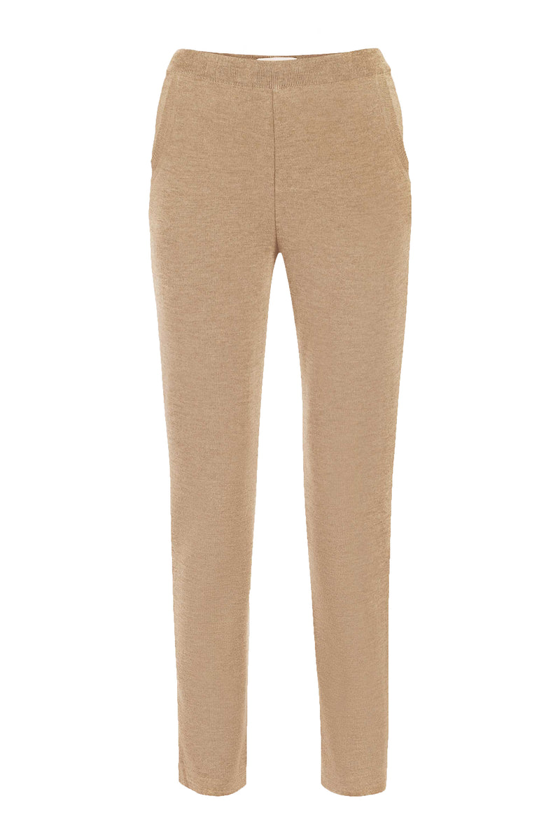 Alto 100% Merino Joggers Beige