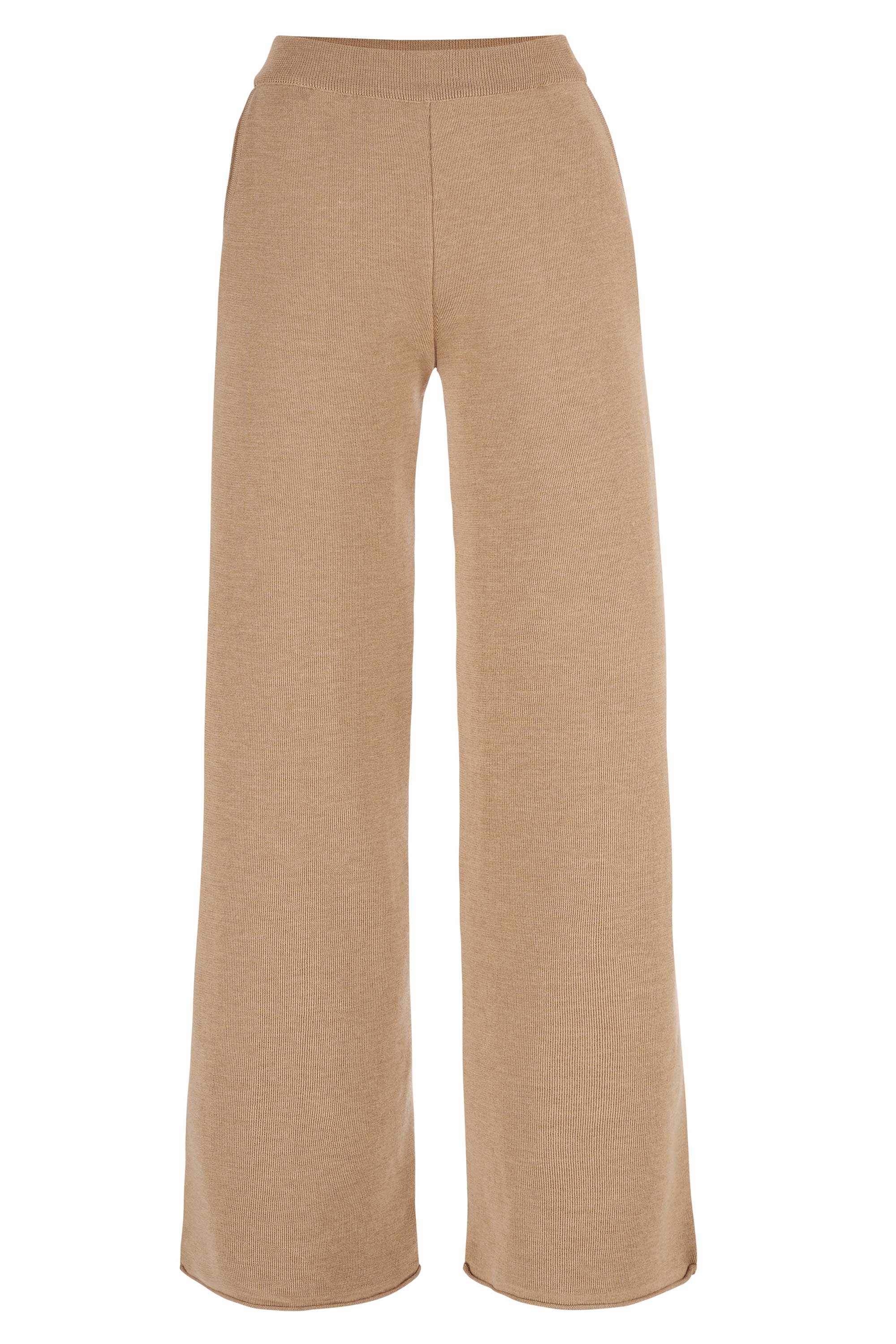 Bene 100% Merino Wide Pants Beige *NEW IN*