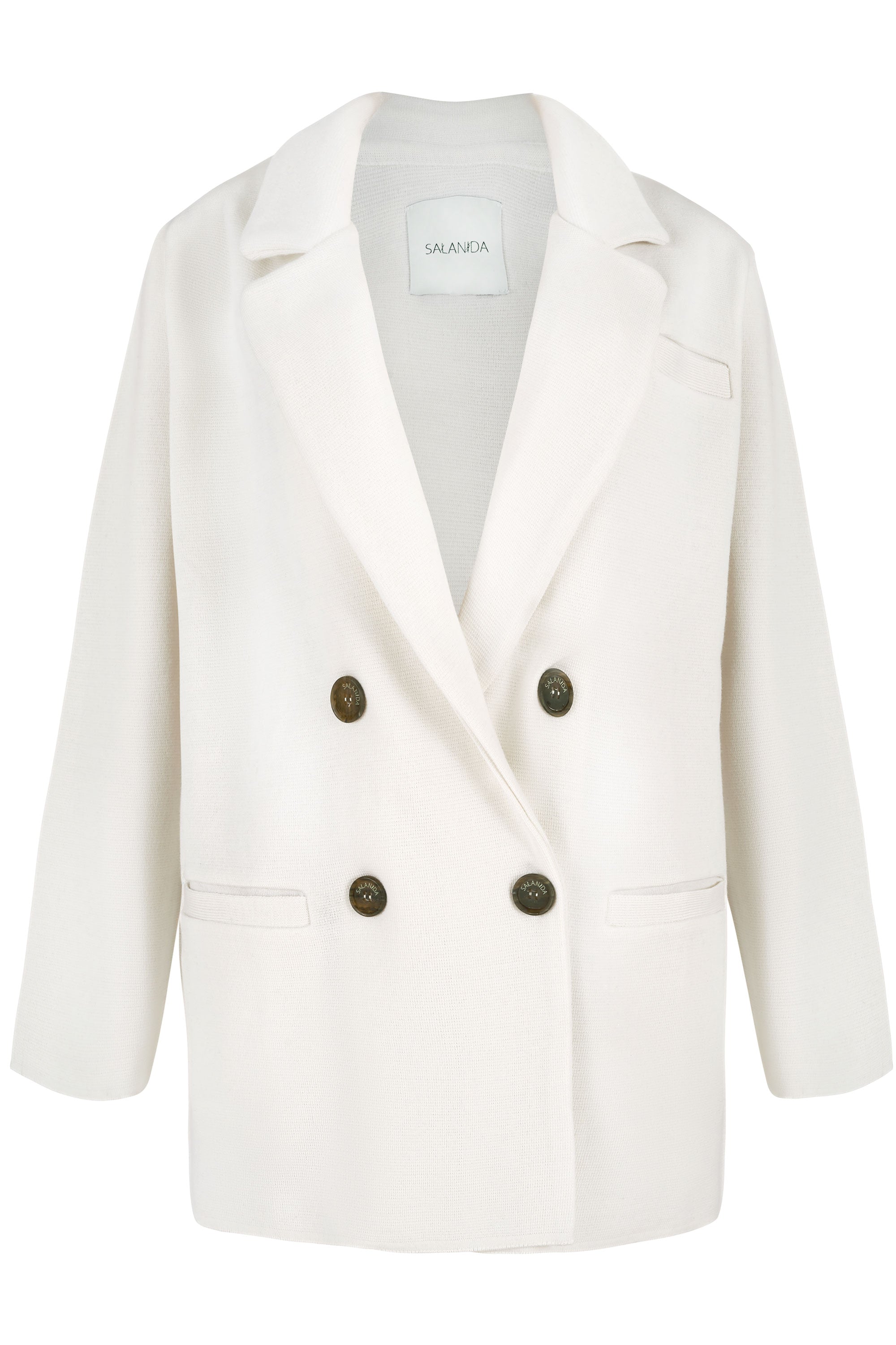 Forza Knitted 100% Merino Blazer White *Limited Edition*