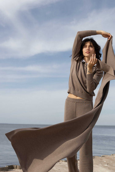 Via 100% Meriino Sall Taupe