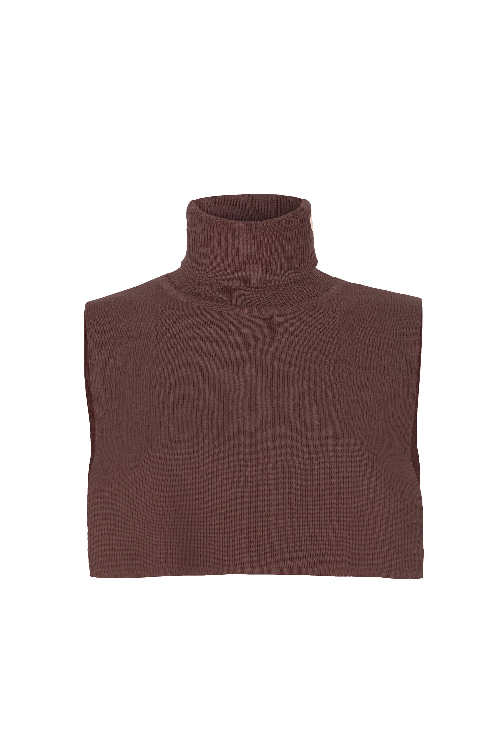 Punto 100% Merino Bib Neck Chocolate *NEW IN*