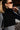 SALANIDA Merino Wool Bib-neck in Black | PUNTO