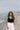 SALANIDA Ribbed Crop Top in Black | DONNA