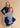 SALANIDA Ribbed Long-sleeve Top in Navy | BRERA