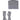 SALANIDA Merino Wool Bib-neck and Gloves in Light Grey | PUNTO&VIA