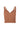 SALANIDA Ribbed Crop Top in Caramel | DONNA
