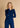 SALANIDA Ribbed Long-sleeve Top in Navy | BRERA