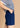 SALANIDA Ribbed Shorts in Navy | TERRA