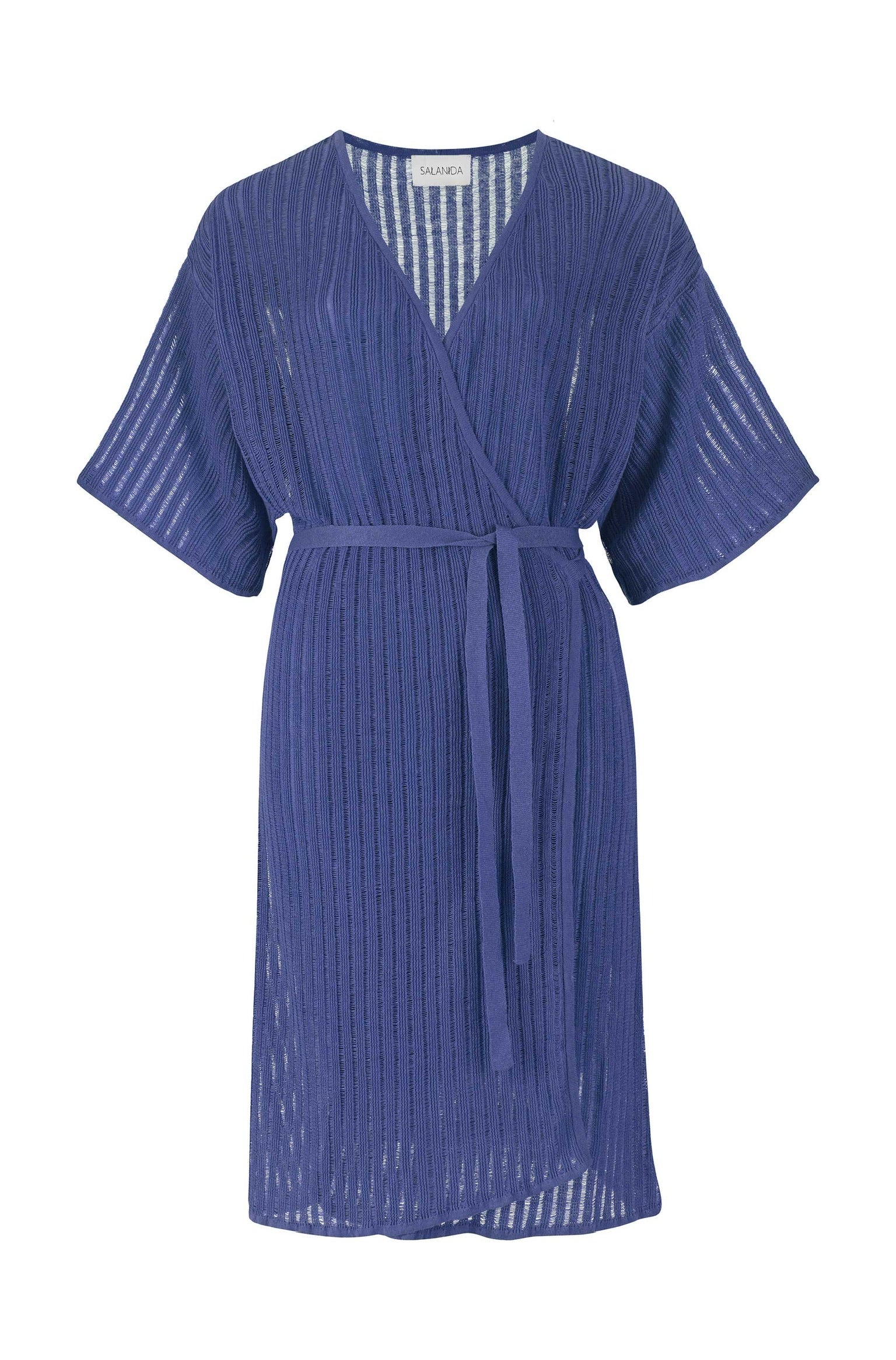 Sole 100% Linen Beach Dress Navy