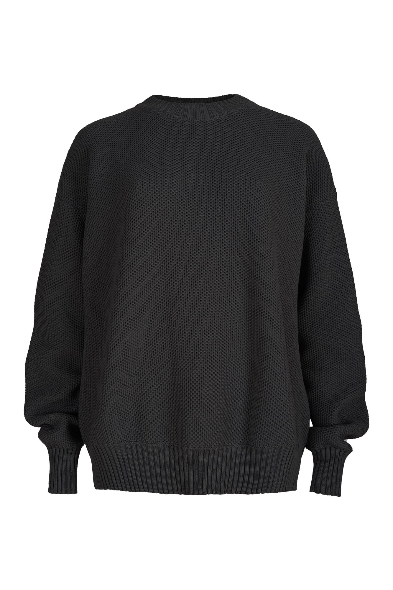 Honeycomb Unisex Jumper Black